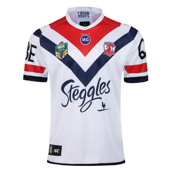 Camiseta Sydney Roosters 2ª 2018 Blanco